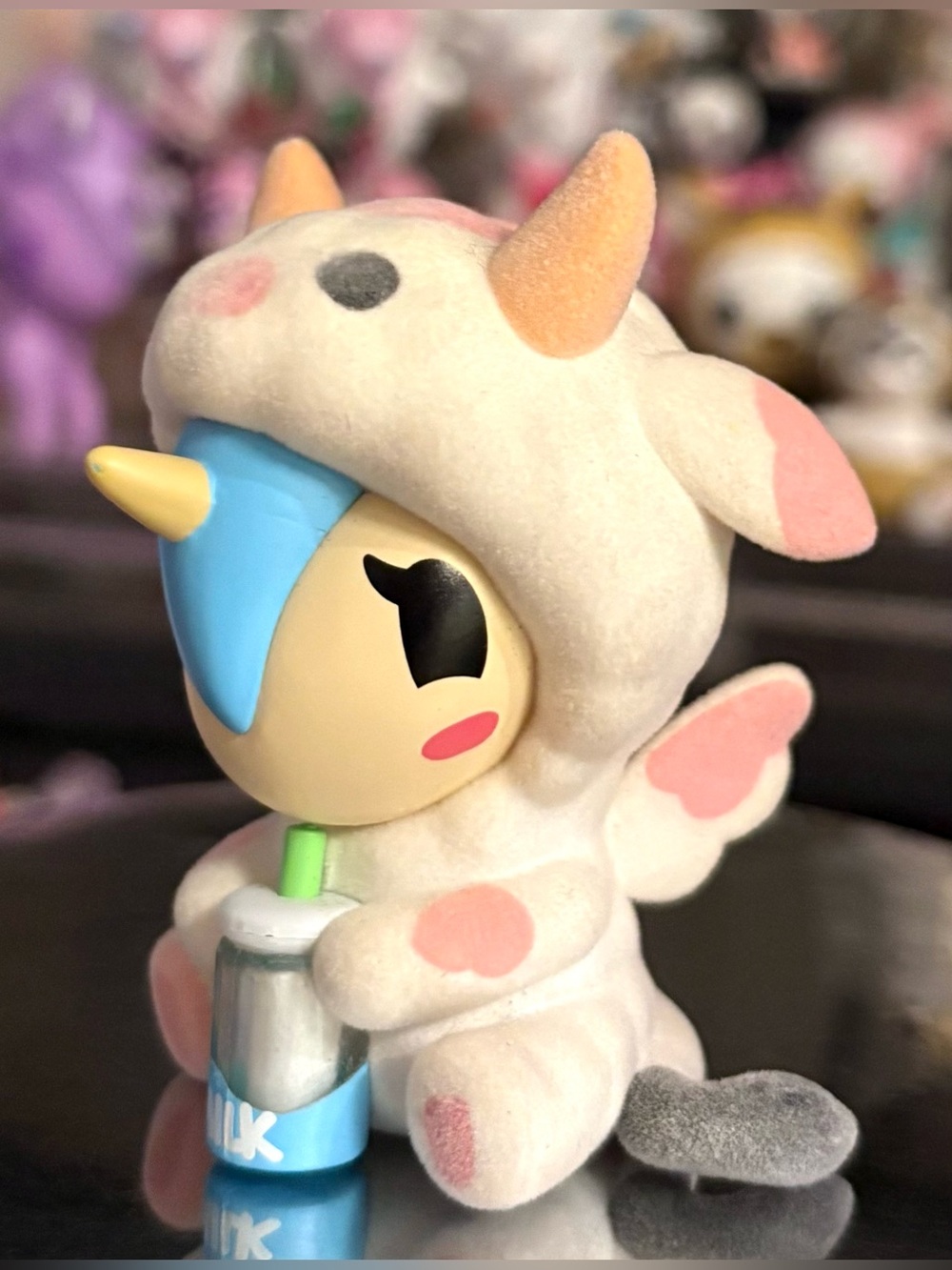 Tokidoki Pinky Moo Cozy Unicorno Series Collectible Art Figure